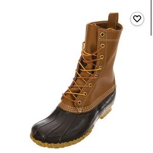 L.L. Bean 10” tan boots Size 10